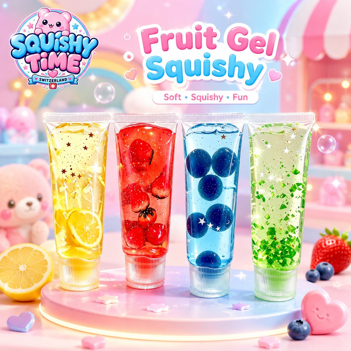Fruit Squishy Tube