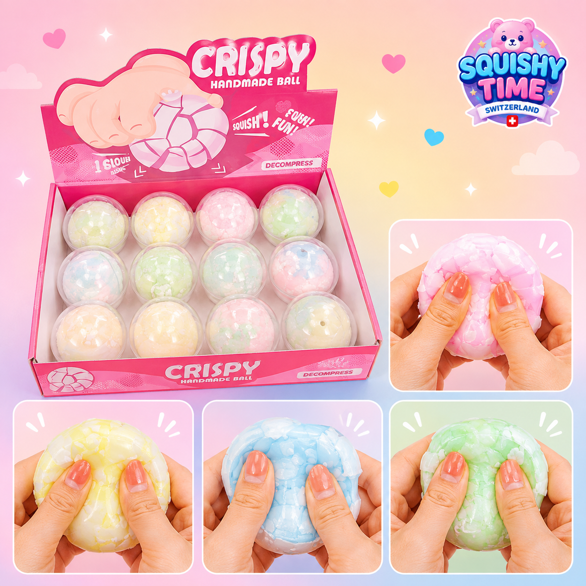 Crispy Rainbow Ball