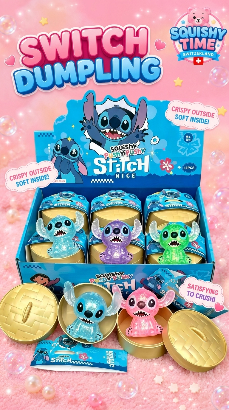 Stitch Squishy – Surprise Edition